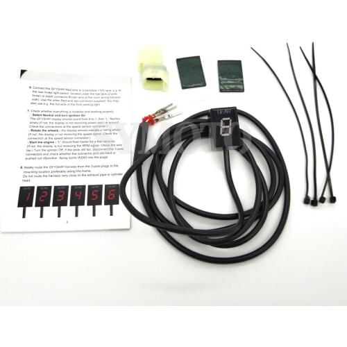 For Honda VFR750 VFR800 VFR 750 VFR 800 1998-2005 Motorcycle LCD Electronics 1-6 Level Gear Indicator Digital Gear Meter