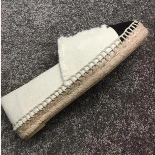 Klassieke Top Kwaliteit Luxe Brand Design Geit Lederen Vrouw Espadrilles Slip Op Loafers Comfortabele Platte Visser Schoenen