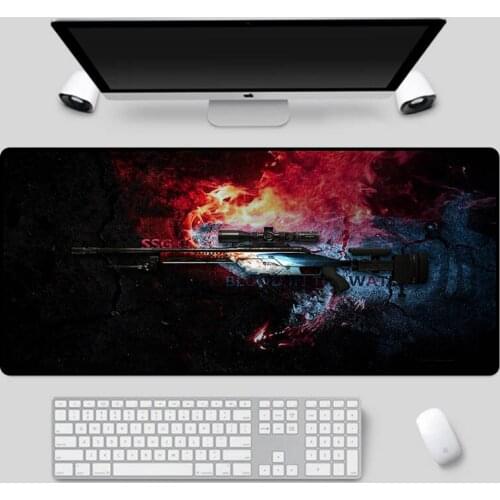 XGZ Large size exquisite computer desk mat, high-quality gaming non-slip high-speed mouse pad for csgo dota2