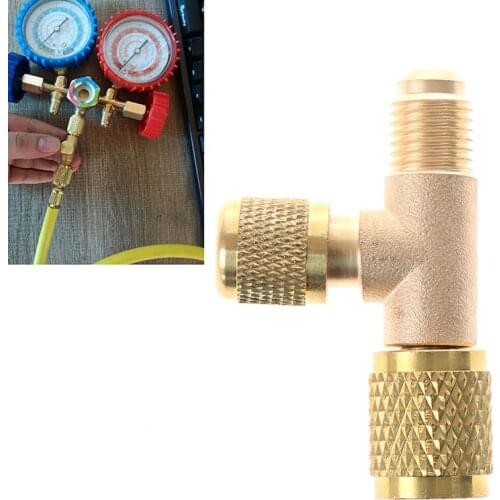 High Quality Refrigerant Exhaust Valve Quick Air Exclusion Valve Release Gauge Pressure Valve