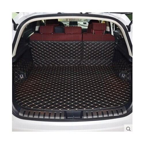 CHOWTOTO Custom Special Trunk Mats For Lexus NX200/200t/300h Durable Waterproof Leather Mat For Lexus NX Series Lagguge Pad