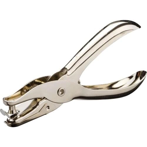 Circle Single Hole Punches Metal Paper Punch 6mm Notebook Punch For Scrapbooking Punches Cutter Tools Office Paper Hole Punch