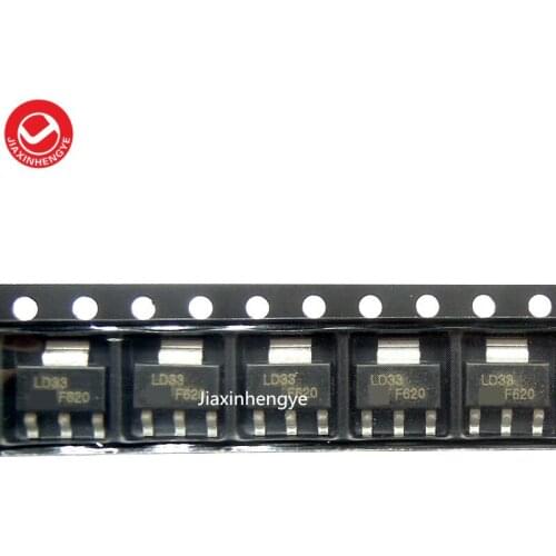 LD1117S33TR LD1117S33 LD1117 1117S33 LD33 SOT-223 Original and New 50PCS/LOT
