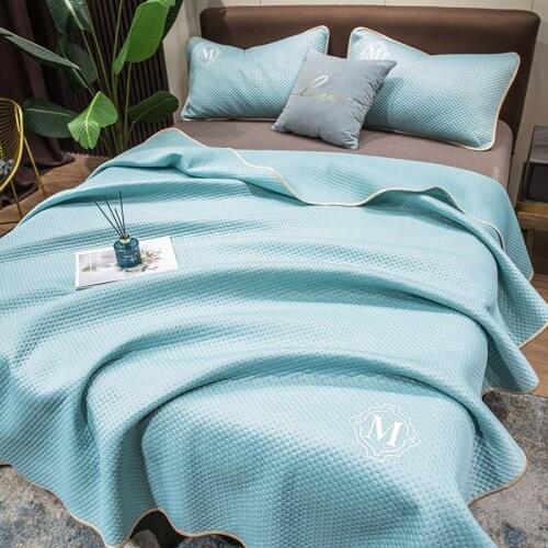 Cool Feeling Silk Summer Quilt Tencel Summer Cool Quilt Naked Sleeping Thin Quilt Adult Air-Conditioning Quilt Home