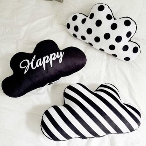 Cute Milk Bottle Shape Cushion Cloud Plush Pillows Baby Kids Calm Sleep Toys Sofa Room Bed Decoration Photo Props Birthday Gift
