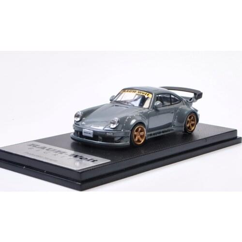 MC 1/64 RAUH-WEIT Porsche RWB930 Widebody modified version 911High tail cement simulation metal car model Limited collection