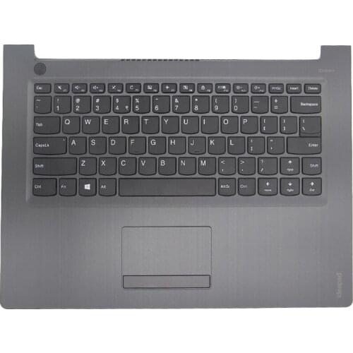 NEW laptop C Cover Palmrest FOR LENOVO ideapad 310-14 310-14ISK US keyboard Black press enter 5CB0L35708