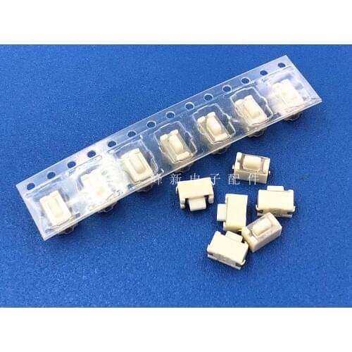 Original new 100% EVQPNF05M 3.5*6*5 touch switch button U type patch 2pin key switch micro motion