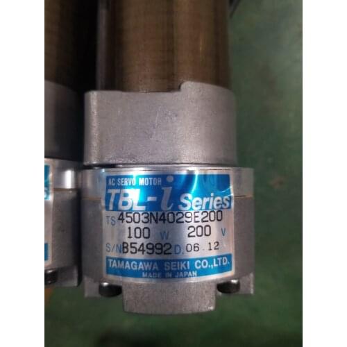 TS4503N4029E200 servo motor , used in good condition . 85% appearance new , good working , free shipping