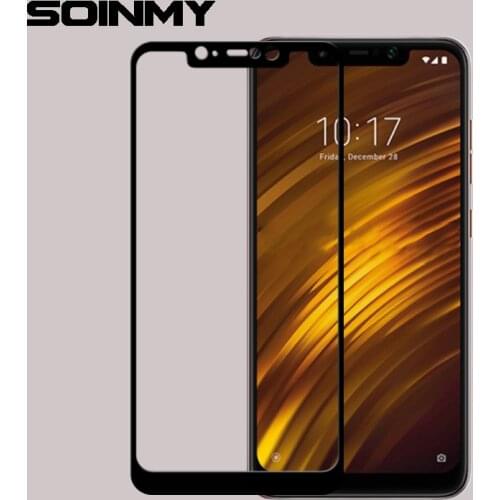 Full Cover Glass For Xiaomi Pocophone F1 Tempered Glass Film For Xiaomi Poco F1 F 1 Screen protector Guard Pelicula de vidro 5.9