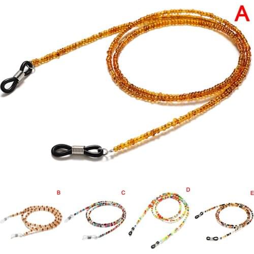 1Pcs Women Men Fashion Glasses Chain Mask Hanging Rope Sunglass Lanyard Mask Holder Ear Hanging Rope