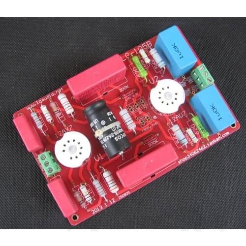 12AX7+12AU7 bile preamplifier board LG105B, imitating British MATISSE circuit, high voltage 300V DC power supply
