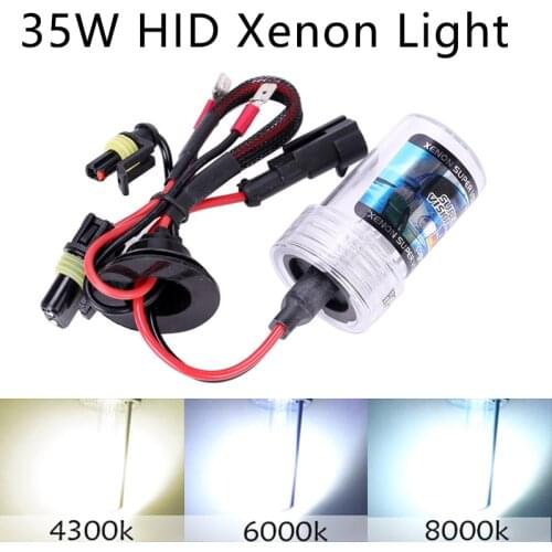 2x 35W HID Xenon Light H4 H7 H8 9005 Conversion Kit H1 H3 H11 Bulb 4300K 6000K 8000K Auto Car Headlight Lamp