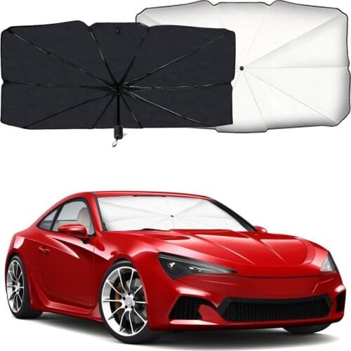 Car Sunshade Anti-UV Parasol Windshield Foldable Car Windshield Sun Shade Umbrella Cover Sunshade Heat Insulation Front Window