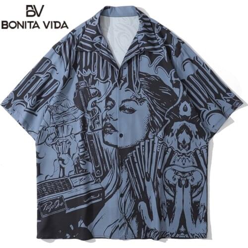 Men's Short Sleeve Shirts BONITA VIDA China