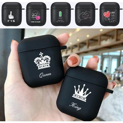 Airpods Cases for Apple Airpods 1/2nd Matte Fashion Protective Earphone Shockproof Sleeve Cover Case