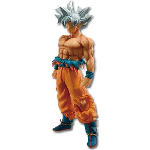 Dragon Ball Super Son Goku Ultra Instinct PVC Action Figures Toy 250mm DBZ Dragon Ball Z Goku Anime Figurine Toys