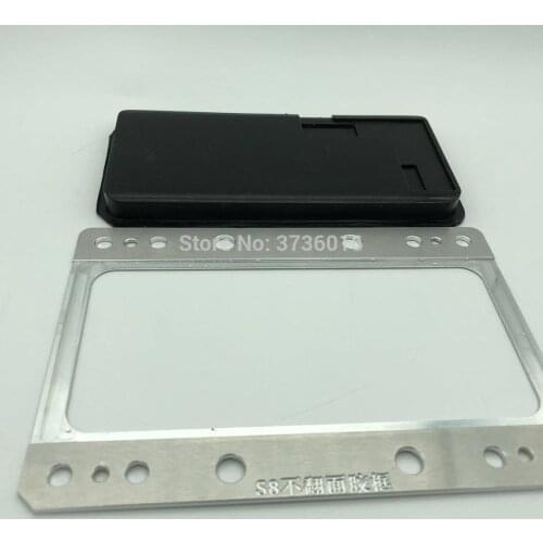 YMJ unbent flex rubber and fix mold for samsung S8 G950 s8 plus Note 8 YMJ machine use for LCD Glass OCA no need bent flex cable