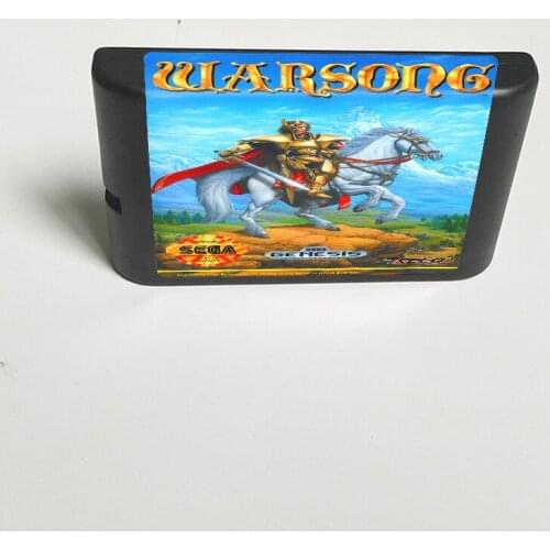 Warsong - 16 Bit MD Game Card for Sega Megadrive Genesis Video Game Console Cartridge