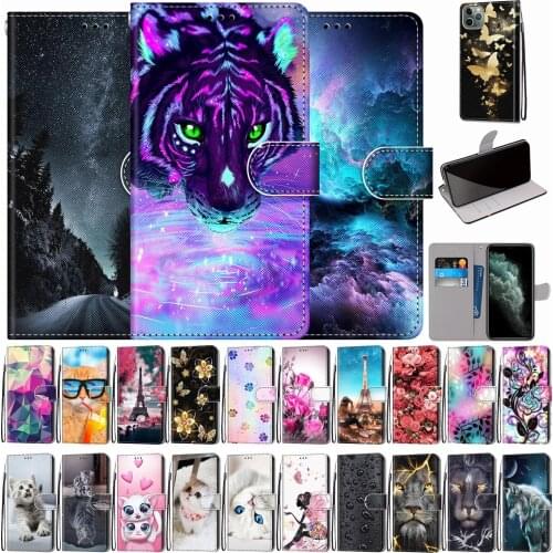 Flip Wallet Leather Capa For Huawei Y9 Prime 2018 2019 Enjoy 8 10 Plus PU Phone Case For P Smart Z Card Holder Stand Book Cover