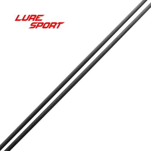 LureSport 2pcs 1.62/1.67m Solid carbon rod blank no paint Rod building components Fishing Pole Repair DIY Accessories