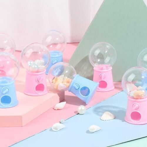 Cute Sweets Mini Candy Machine Bubble Gumball Dispenser Coin Bank Kids Toy Chrismas Gifts for Children Coin Bank Cans