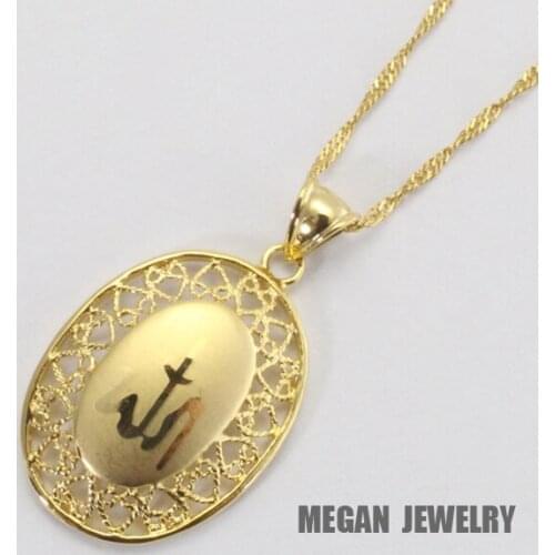 ALLAH MUSLIM fashion pendant & necklace for women & men, charm Islam Gift & Jewelry
