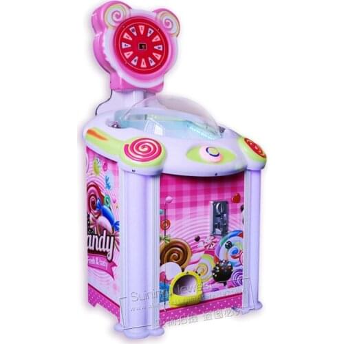 Factory Cheap Price Children Adults Play Amusement Coin Operated Prize Gift Arcade Games Lollipop Candy Vending Machine