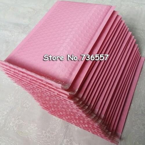 Pink 5.1X7.8inch / 130X200MM Usable space Poly bubble Mailer envelopes padded Mailing Bag Self Sealing [100pcs]