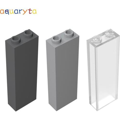 Aquaryta 20pcs Building Blocks MOC Parts Brick 1x2x5 Heightening Brick Compatible with 2454 DIY Education Creative Toy for Teen