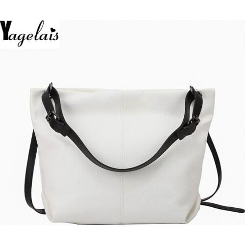 Womens Shoulder Bag Fashion Ladies Handbag Large Capacity Handbag Casual PU Leather Ladies Messenger Bag