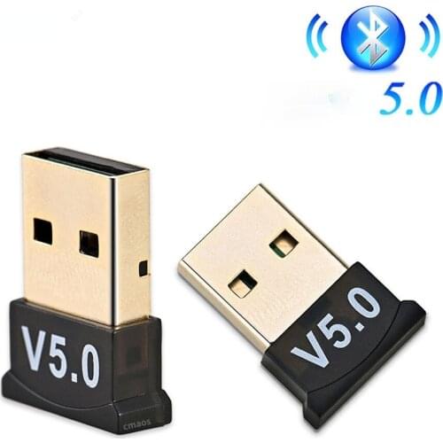 USB Bluetooth 5.0 Adapter Transmitter Bluetooth Receiver Audio Bluetooth Dongle Wireless USB Adapter for Computer PC Laptop c