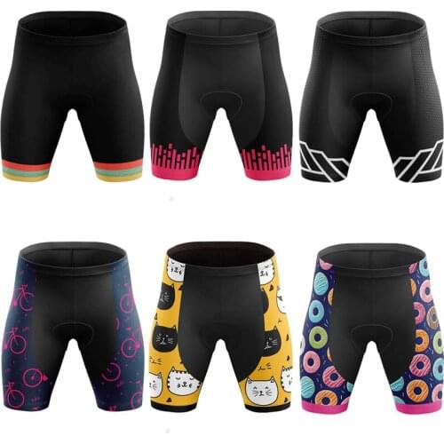 Pantalon ciclismo mujer summer outdoor sports cycling shorts breathable women bicycle team racing short pant mtb bike underpants