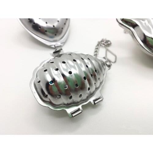 1PC Stainless Steel Sphere Locking Spice Tea Ball Strainer Mesh Infuser tea strainer Filter Infusor Mesh Herbal Ball PD 002