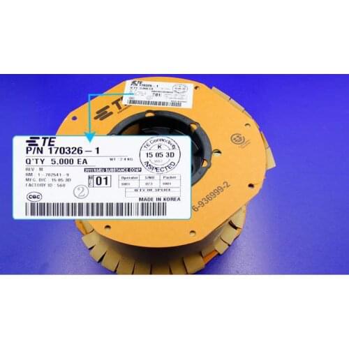 170326-1 TYCO terminals TE terminals AMP housings connectors terminals 100% new and original parts