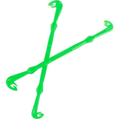 2PCs Hook Loop Tyer & Disgorger Tool Fly Fishing Tackle Boxes Tie Fast Nail Knot Tying Tool Fishing Hook