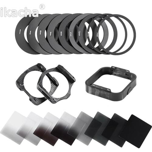 20 in 1 Universal Gradient Neutral Density Gradual ND2 4 8 16 Filter Kit For Cokin P Series Pro Set DSLR SLR Camera Lens 2018New