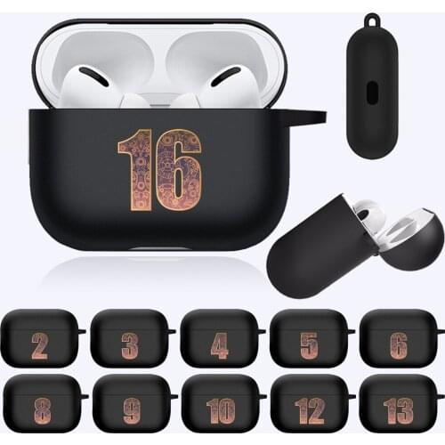Black Soft Silicone Case for Apple Airpods Pro A2084 A2083 Wireless Bluetooth Earphone Charging Box Matte Cover