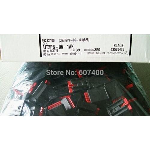 AIT2PB-06-1AK connectors black color Connectors terminals housings 100% new and Original parts (C)AIT2PB-06-1AK(R2B)