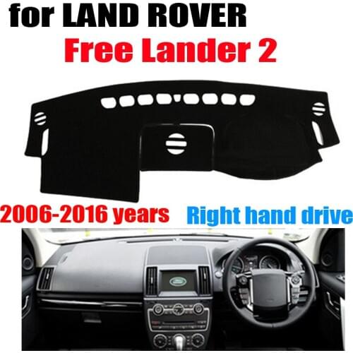 FUWAYDA Car dashboard covers mat for LAND ROVER Free Lander 2 2006-2016 Right hand drive dashmat pad dash cover auto accessories