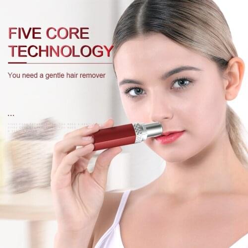 K.SKIN Lipstick Appearance Electric Shaver Nose and ear trimmer