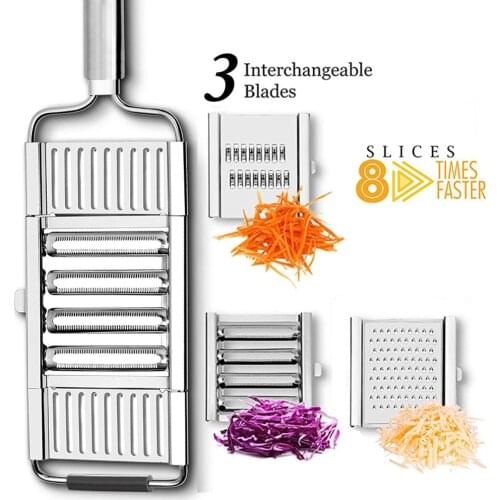 Multi-Purpose Vegetable Slicer Stainless Steel Grater Cutter Shredders Fruit Potato Peeler Carrot Grater Kitchen Accessories New