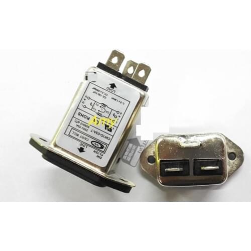 Power EMI filter CW1D 1A 3A 6A 10A single-phase T SOCKET AC 220V