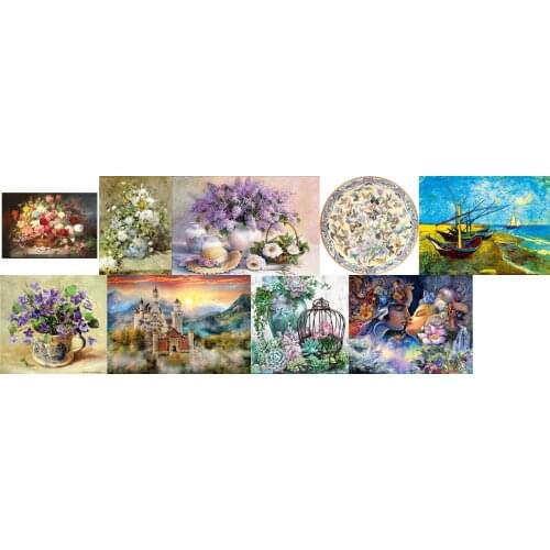 14/16/18/22/25CT Onebookmark gift add Counted Cross Stitch Kit Winter Cabin Chalet Hut Snow Deer and River Brook Creek dim 22