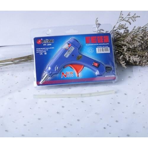 NOT AS LONG diy blue orange yellow 3-color electric melt glue gun and glue stick crystal glue mold making hand tools hot sale