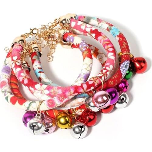 Cat collar with bell cat collar cat accessories pet pet supplies pet collar kitten collar cats products for pets