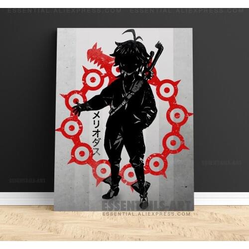 Meliodas Nanatsu no Taizai Anime Poster Canvas Wall Art Painting Decor Pictures Bedroom Study Living Room Home Decoration Prints