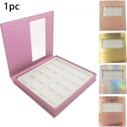Luxury False Eyelashes Storage Case Grafting Storage Book Sample Shop Display Case Makeup Home Container Catalog Gift