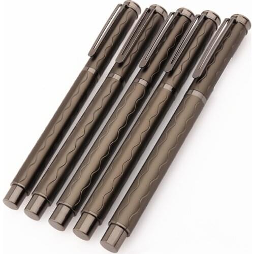 Luxury quality 3037 Gray Various nibs Student office Fountain Pen School stationery Supplies ink calligraphy pens