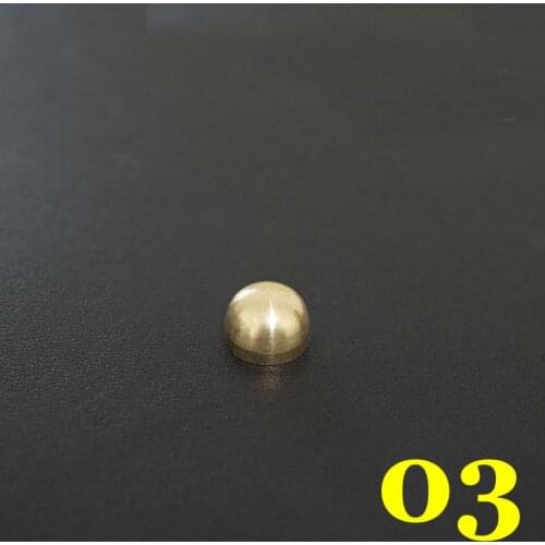 50pc Q9-03 Solid Brass belt screw Chicago Screw Leathercraft